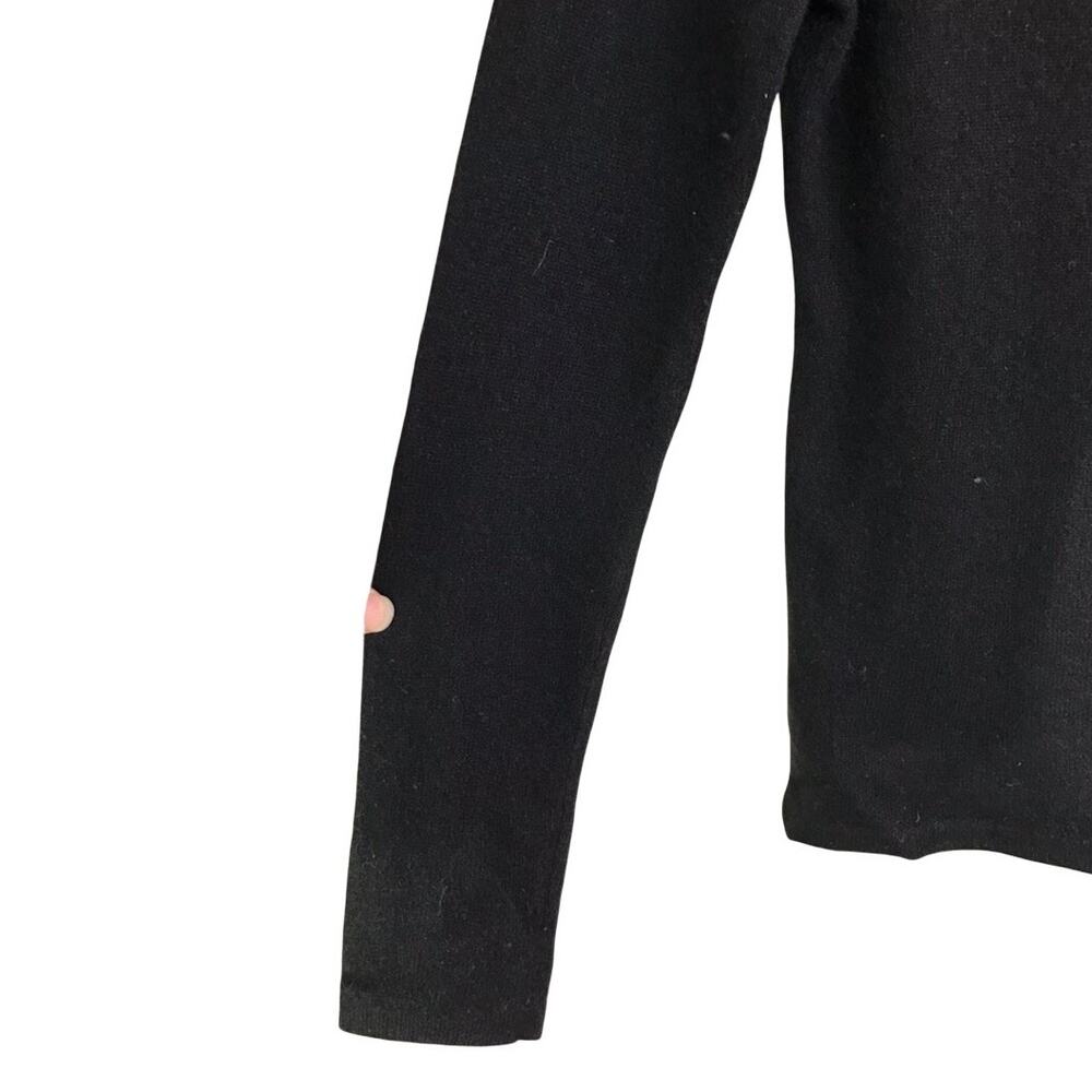 Lord &‎ Taylor Cardigan Womens XS/TP Black Cashmere Gem Buttons Slim Fit Classic - Picture 4 of 7